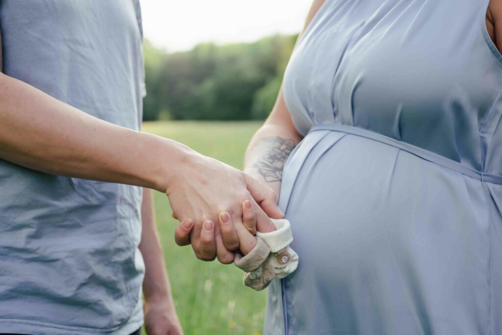 Outdoor Babybauch Shooting