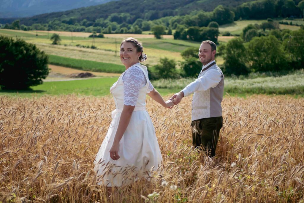 Outdoor Paarshooting After Wedding Shooting