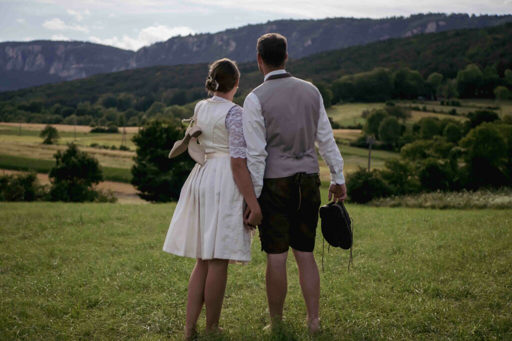 Outdoor Paarshooting After Wedding Shooting