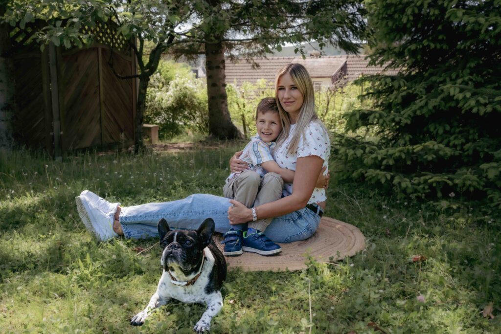 Familienshooting im Freien